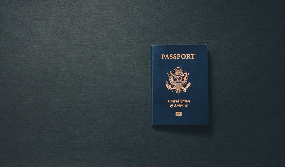 An American passport